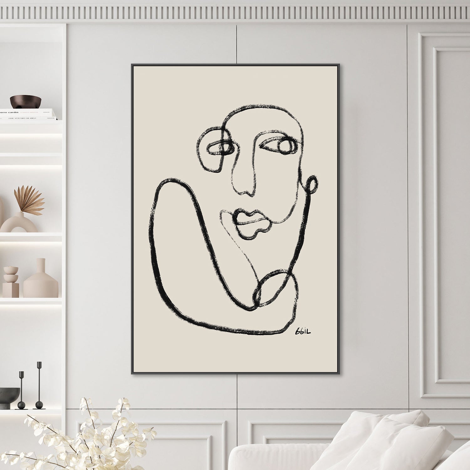 POR HOY NO-by-Giovanna Gil Alves-wall-art-print-canvas-poster-framed-Gioia