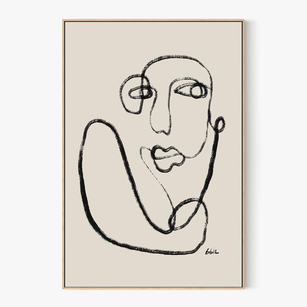 POR HOY NO-by-Giovanna Gil Alves-wall-art-print-canvas-poster-framed-Gioia