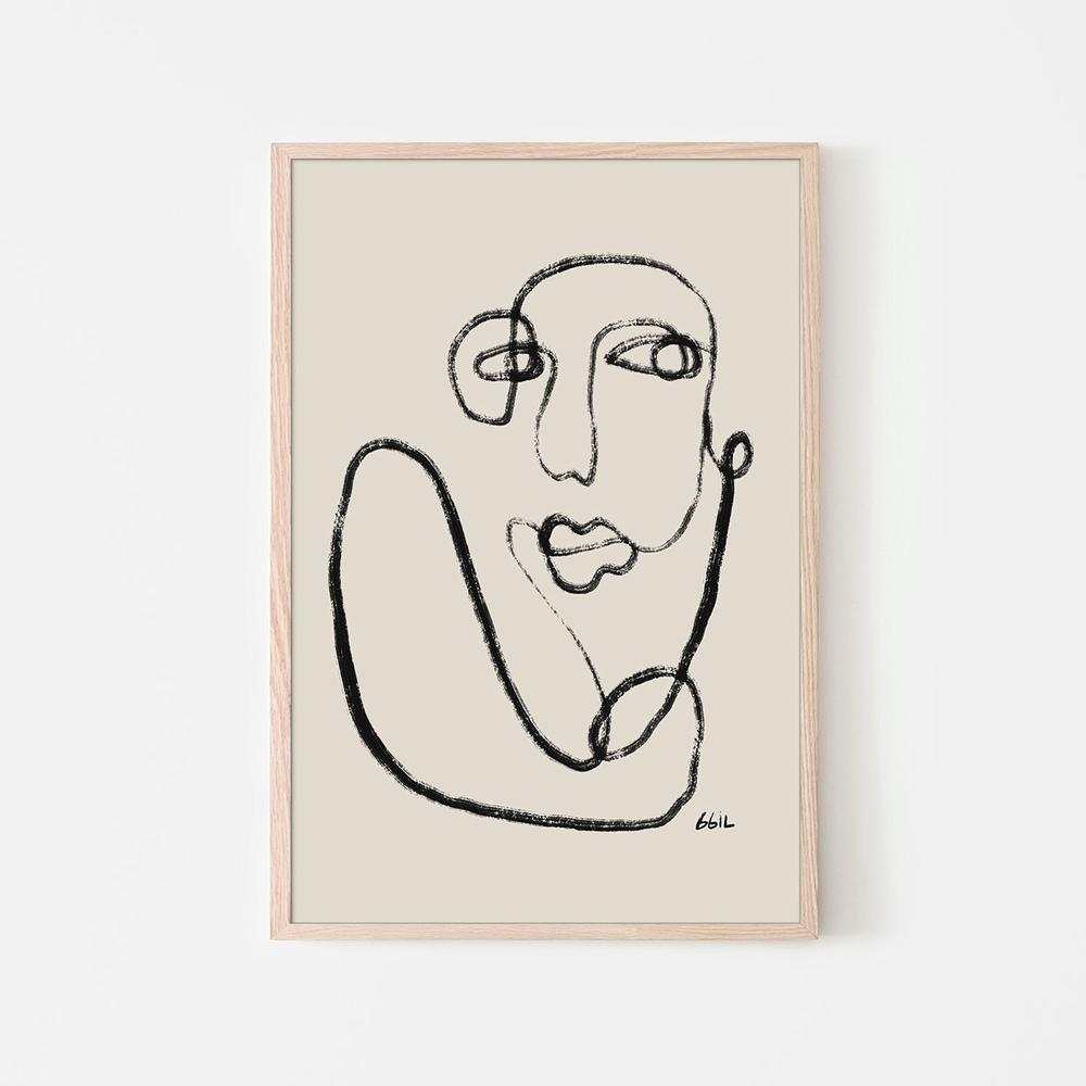 POR HOY NO-by-Giovanna Gil Alves-wall-art-print-canvas-poster-framed-Gioia