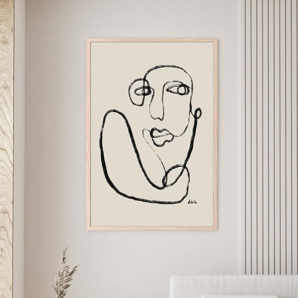 POR HOY NO-by-Giovanna Gil Alves-wall-art-print-canvas-poster-framed-Gioia