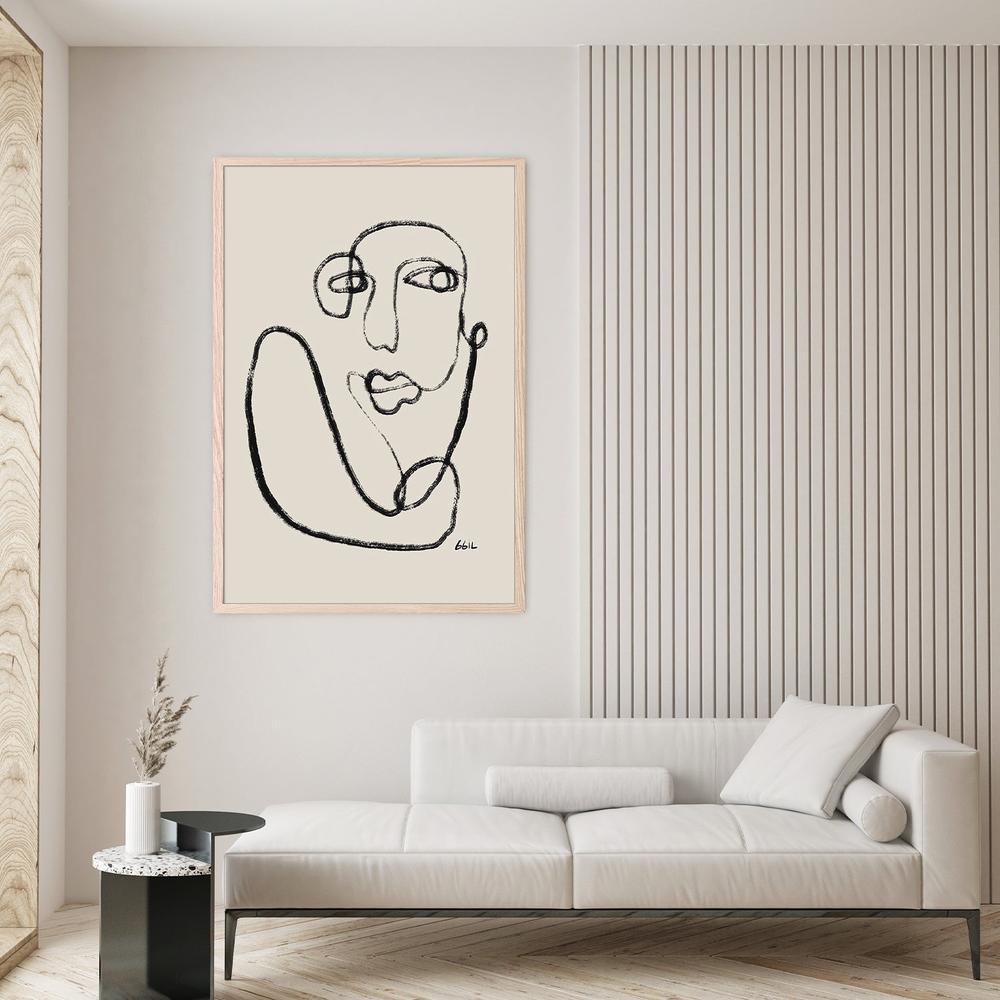 POR HOY NO-by-Giovanna Gil Alves-wall-art-print-canvas-poster-framed-Gioia
