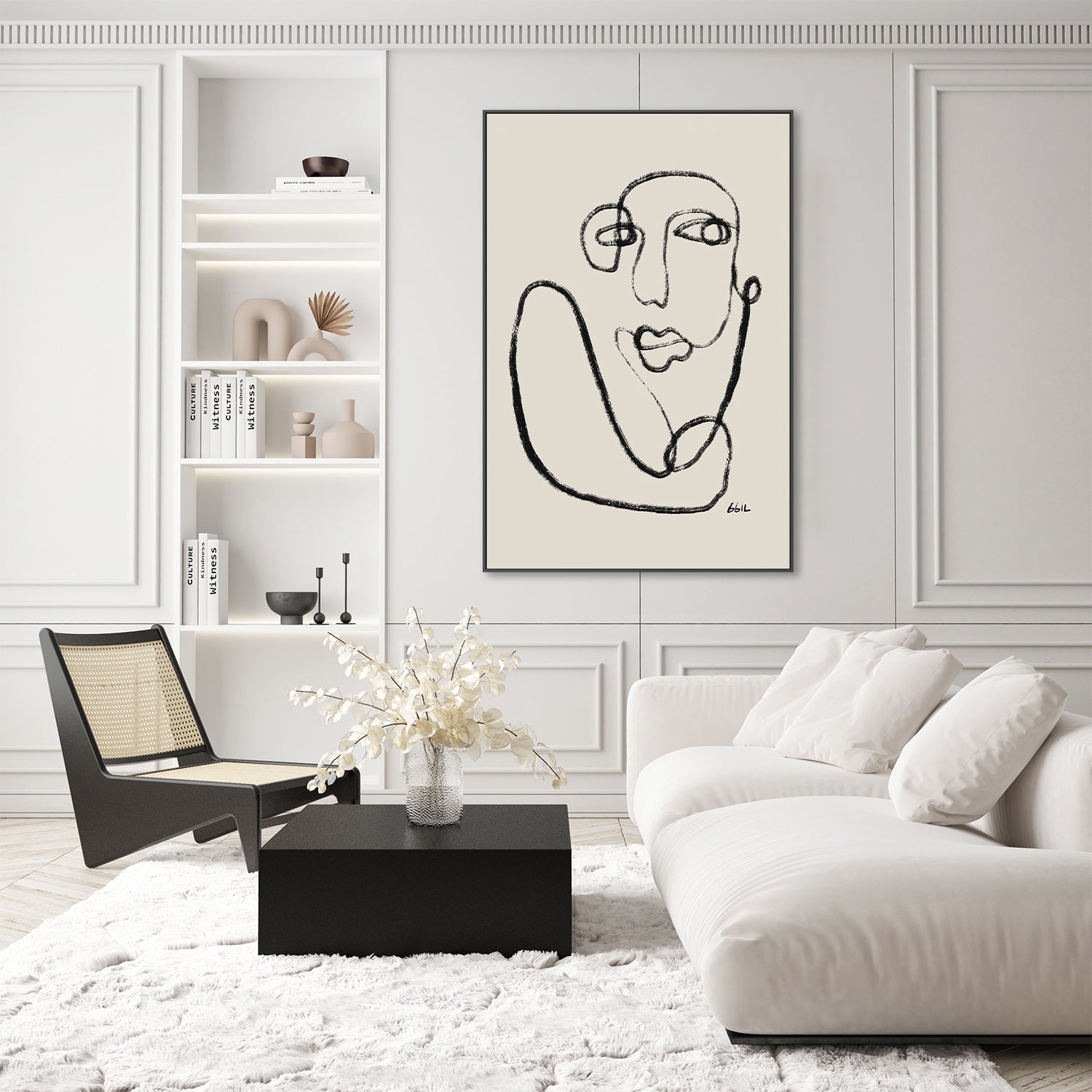POR HOY NO-by-Giovanna Gil Alves-wall-art-print-canvas-poster-framed-Gioia