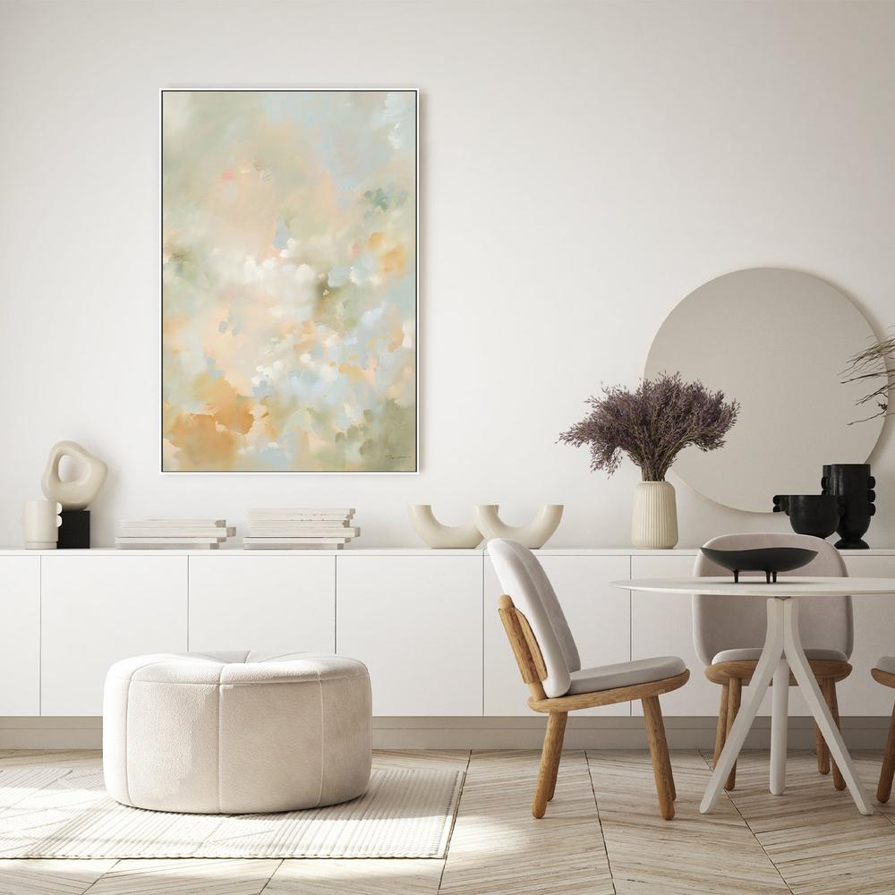 Powder Blue Bouquet-by-Maggie Sackmann-wall-art-print-canvas-poster-framed-Gioia