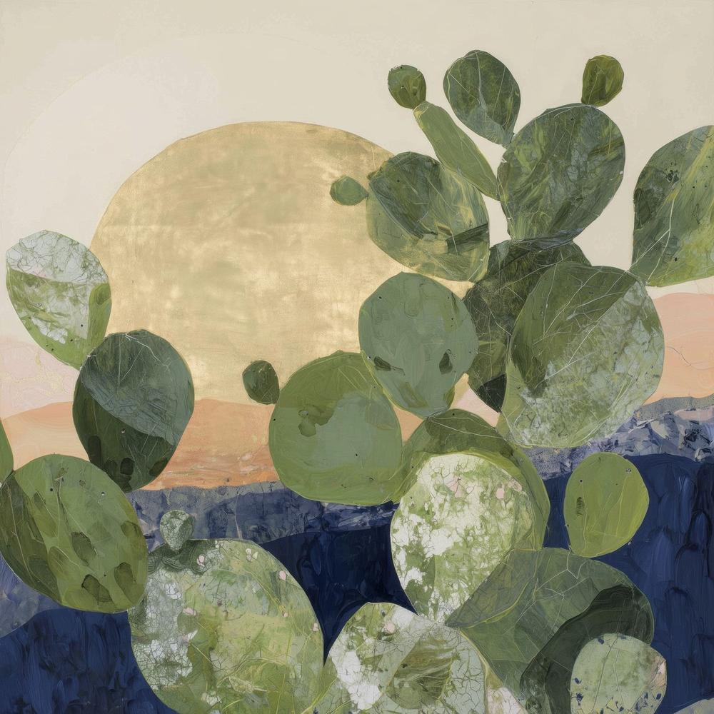 Prickly Pear at Golden Hour-by-Chromatic Storm Studio-wall-art-print-canvas-poster-framed-Gioia