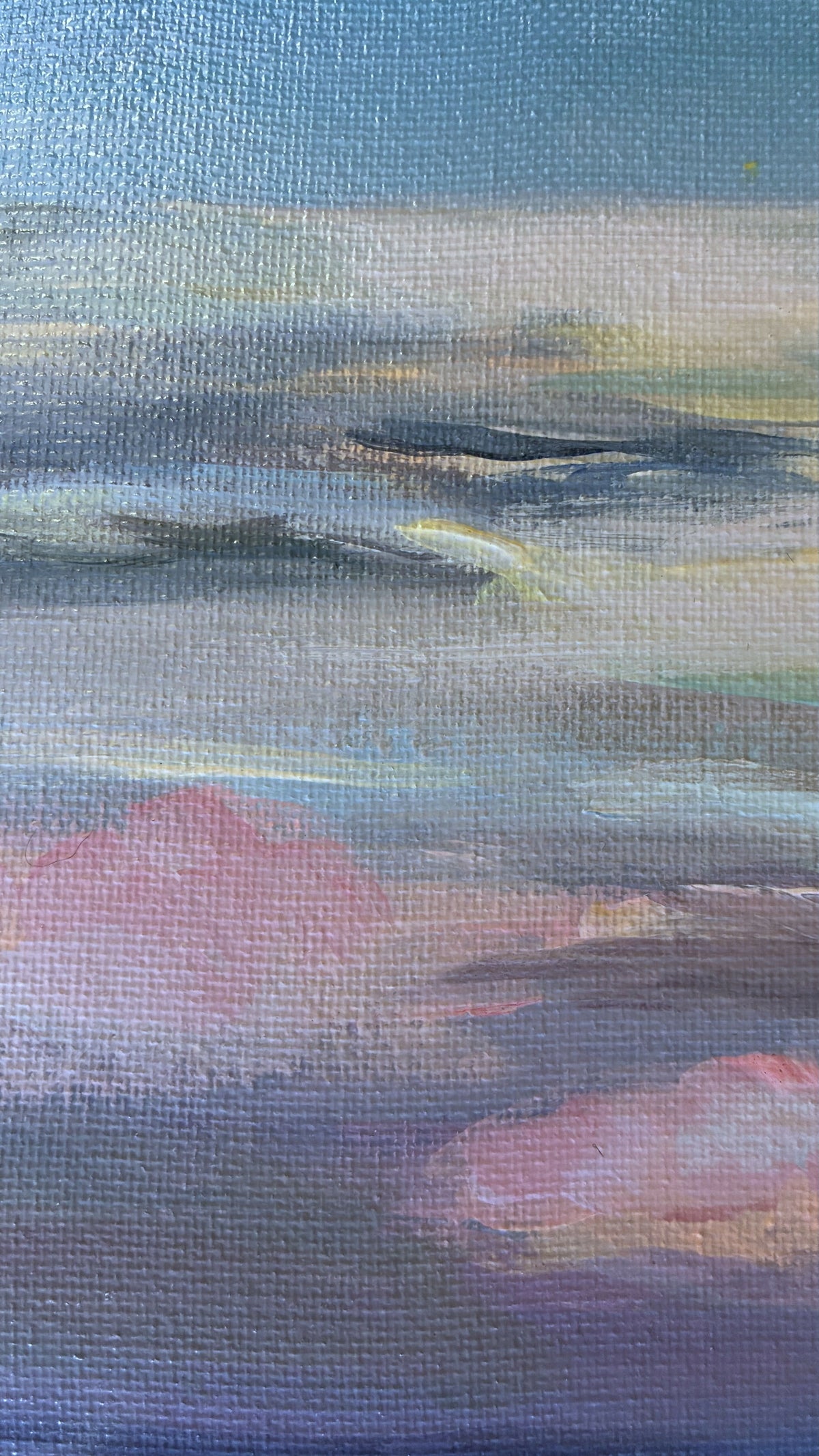 Dinner Above the Clouds , Original Artwork