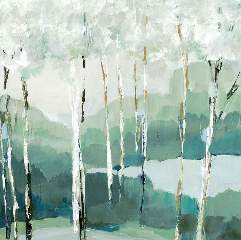 Quiet Birch Forest & Quiet Birch Forest I , Set Of 2-by-Lera-wall-art-print-canvas-poster-framed-Gioia