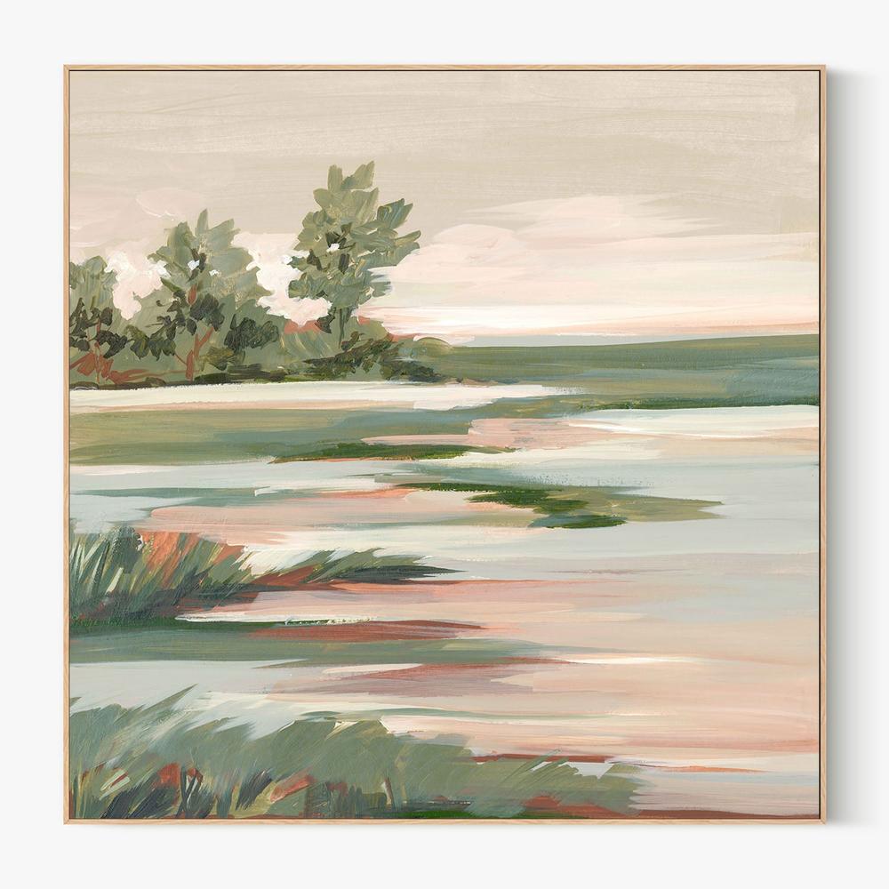 Quiet Marsh Under Soft Skies, Style B-by-Lera-wall-art-print-canvas-poster-framed-Gioia