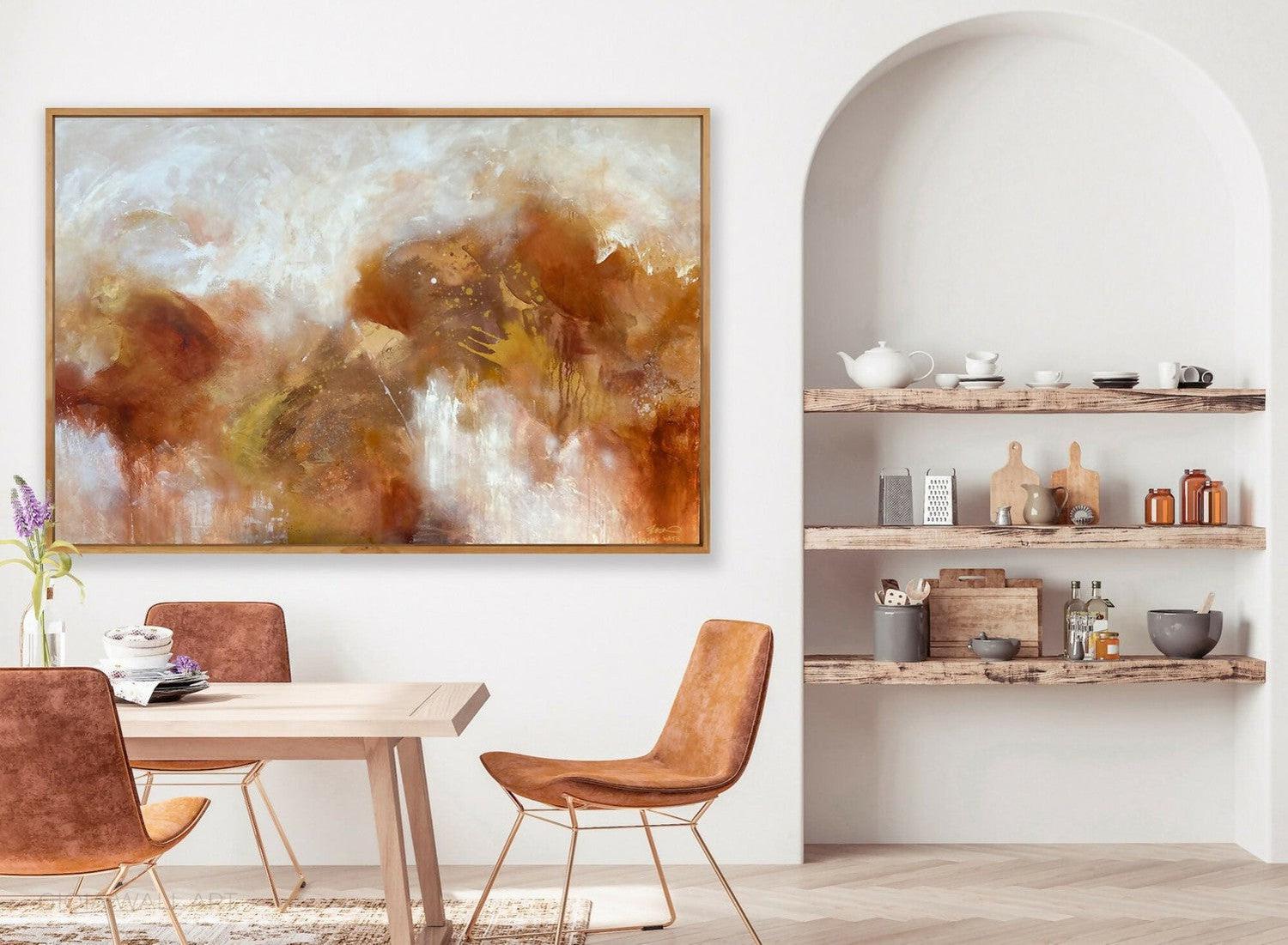 Serendipity Mixed Media On Canvas 153X103Cm By Teagan Watts Original Artwork