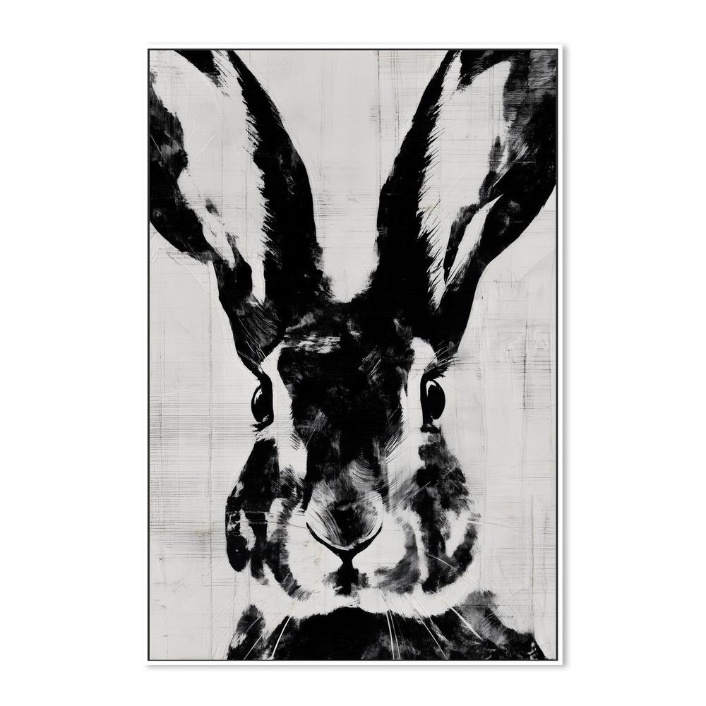 Rabbit Close Gaze-by-Chromatic Storm Studio-wall-art-print-canvas-poster-framed-Gioia