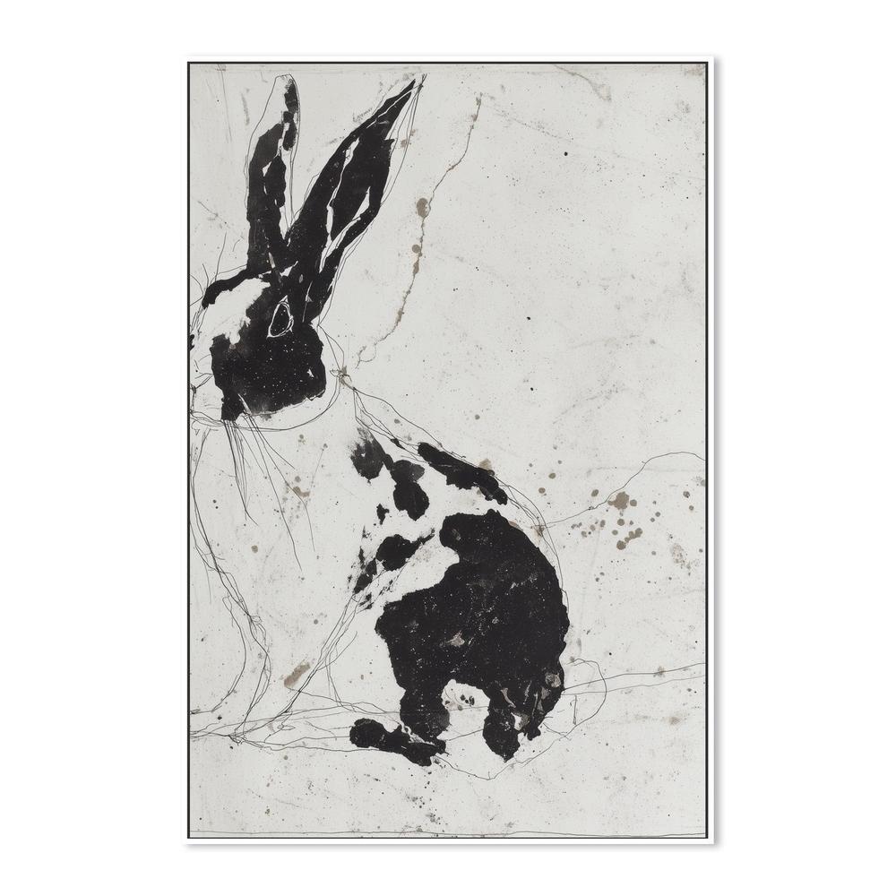 Rabbit Lines II-by-Chromatic Storm Studio-wall-art-print-canvas-poster-framed-Gioia