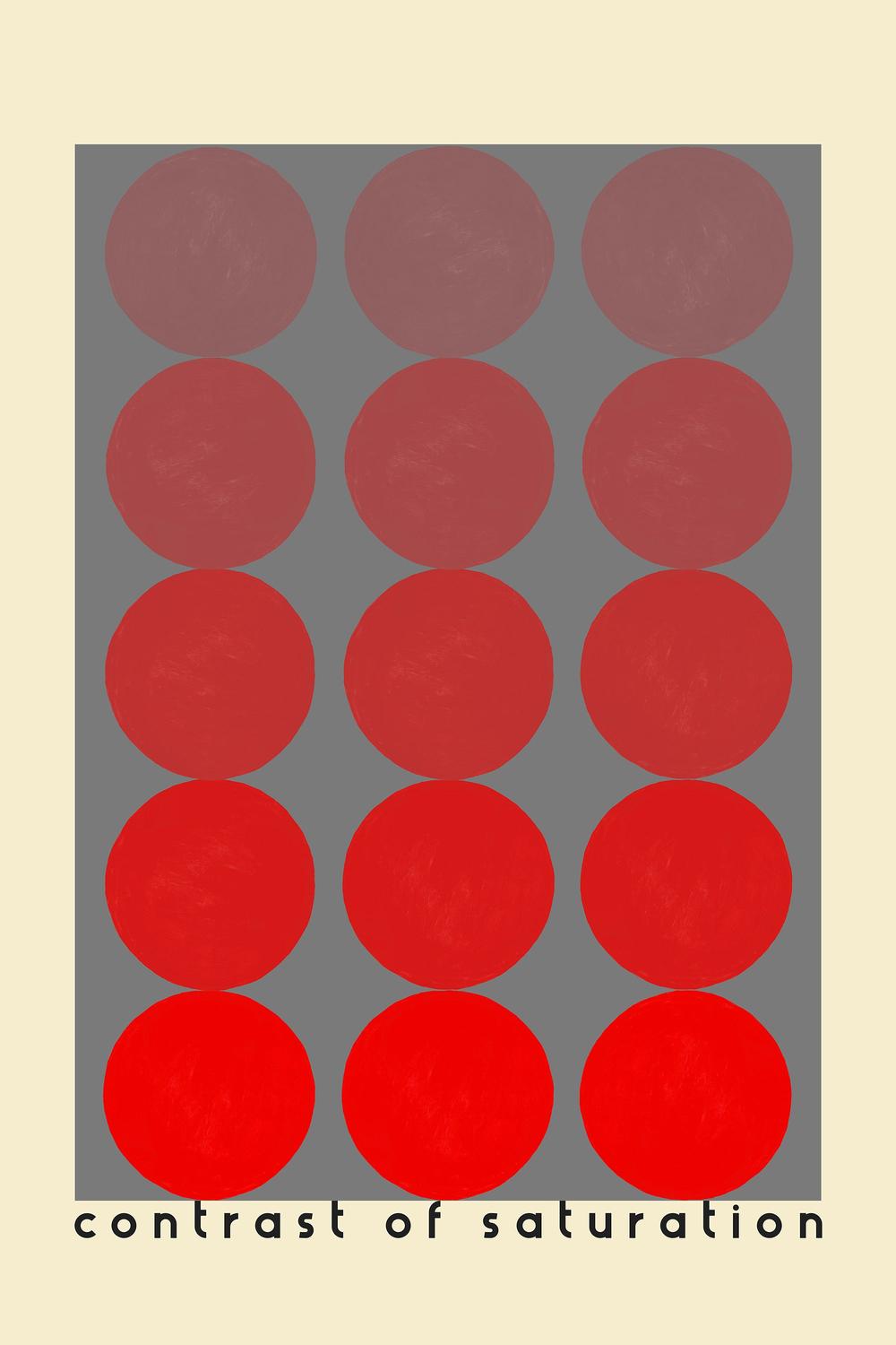 Red Saturation Contrast-by-Rosana Laiz Blursbyai-wall-art-print-canvas-poster-framed-Gioia