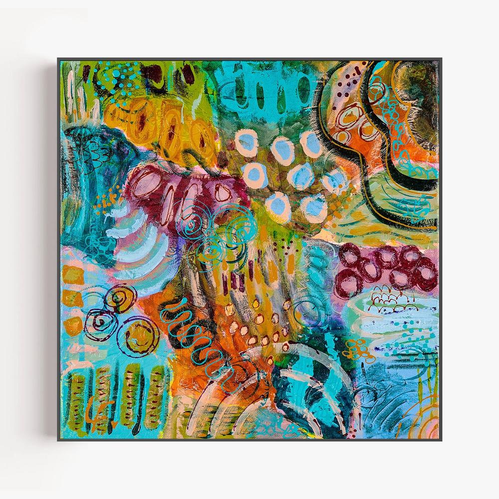 Reef Radiance-by-Lindy Farley-wall-art-print-canvas-poster-framed-Gioia