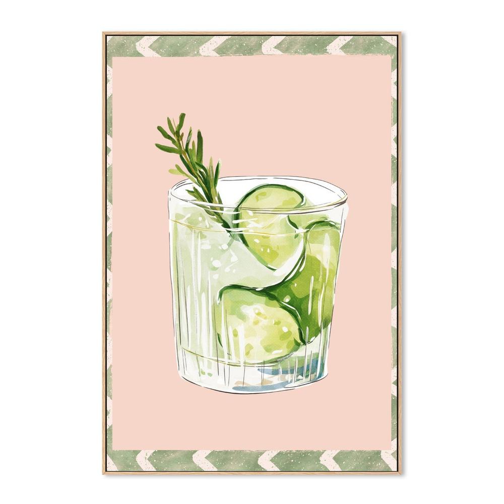 Refreshing Cucumber Rosemary-by-Stephanie Jeuffroy-wall-art-print-canvas-poster-framed-Gioia