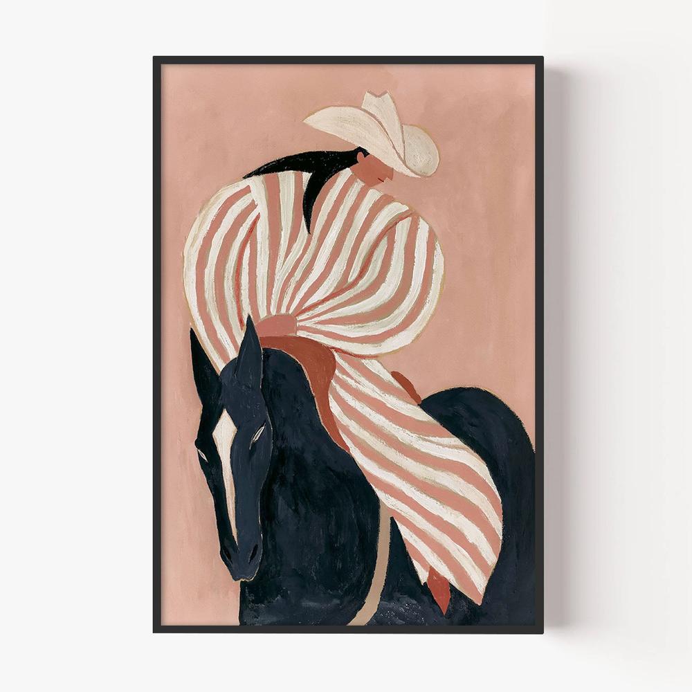 Riding Out-by-Lady Hana-wall-art-print-canvas-poster-framed-Gioia