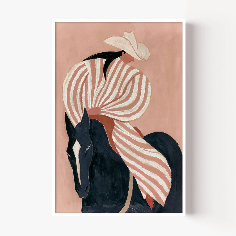 Riding Out-by-Lady Hana-wall-art-print-canvas-poster-framed-Gioia