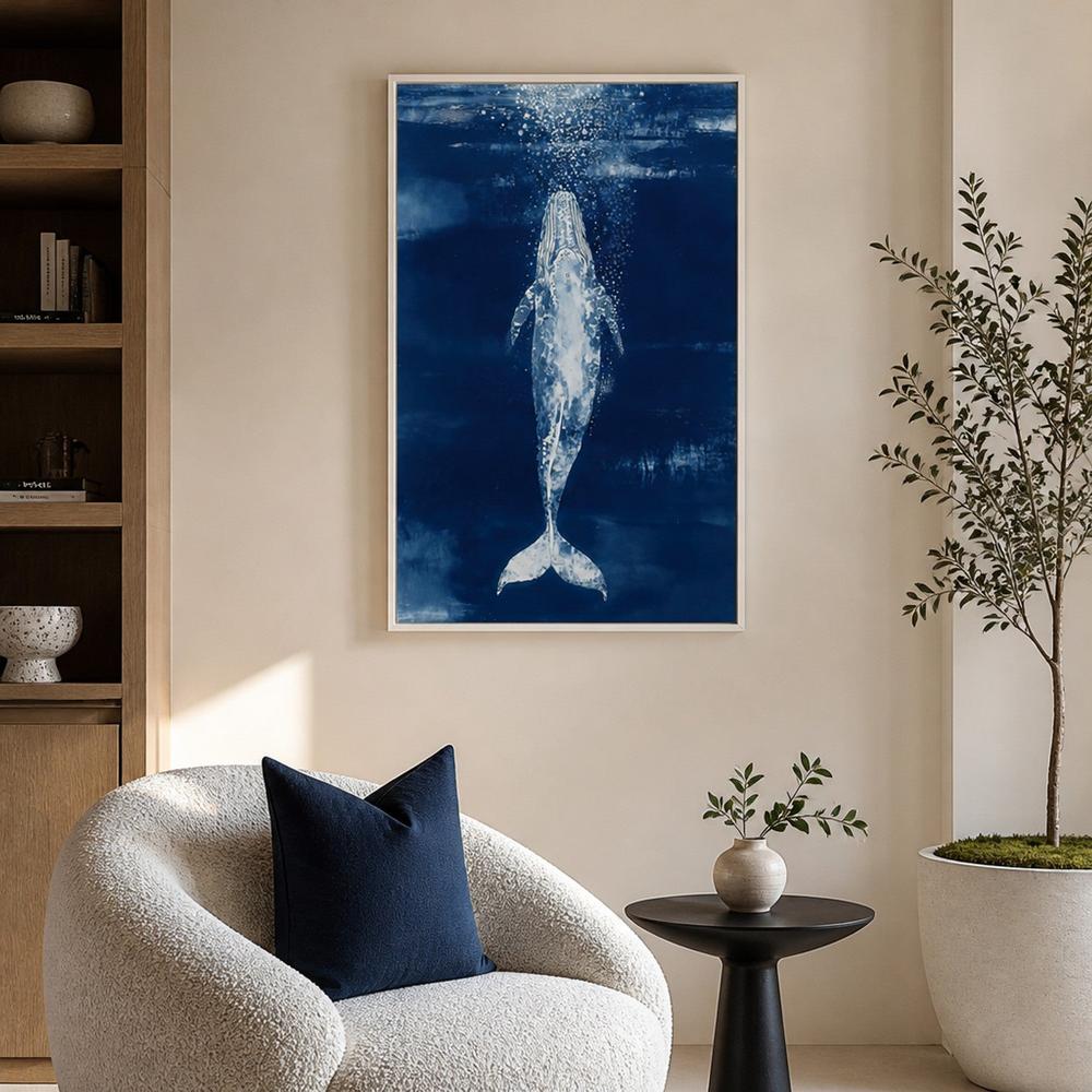 Rising Whale-by-Chromatic Storm Studio-wall-art-print-canvas-poster-framed-Gioia