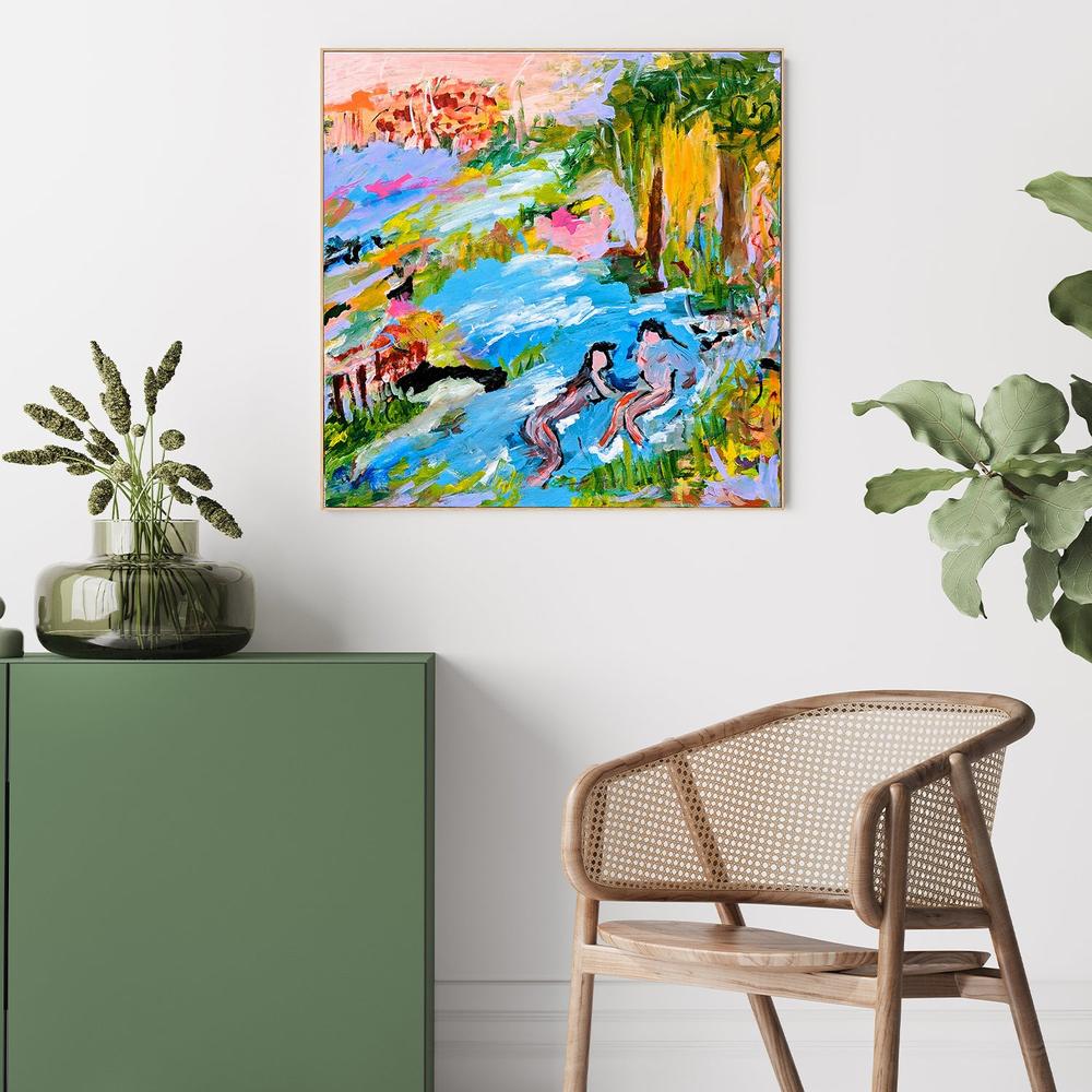 Riverside Rhapsody Fine Art Print-by-Alpana Rai-wall-art-print-canvas-poster-framed-Gioia