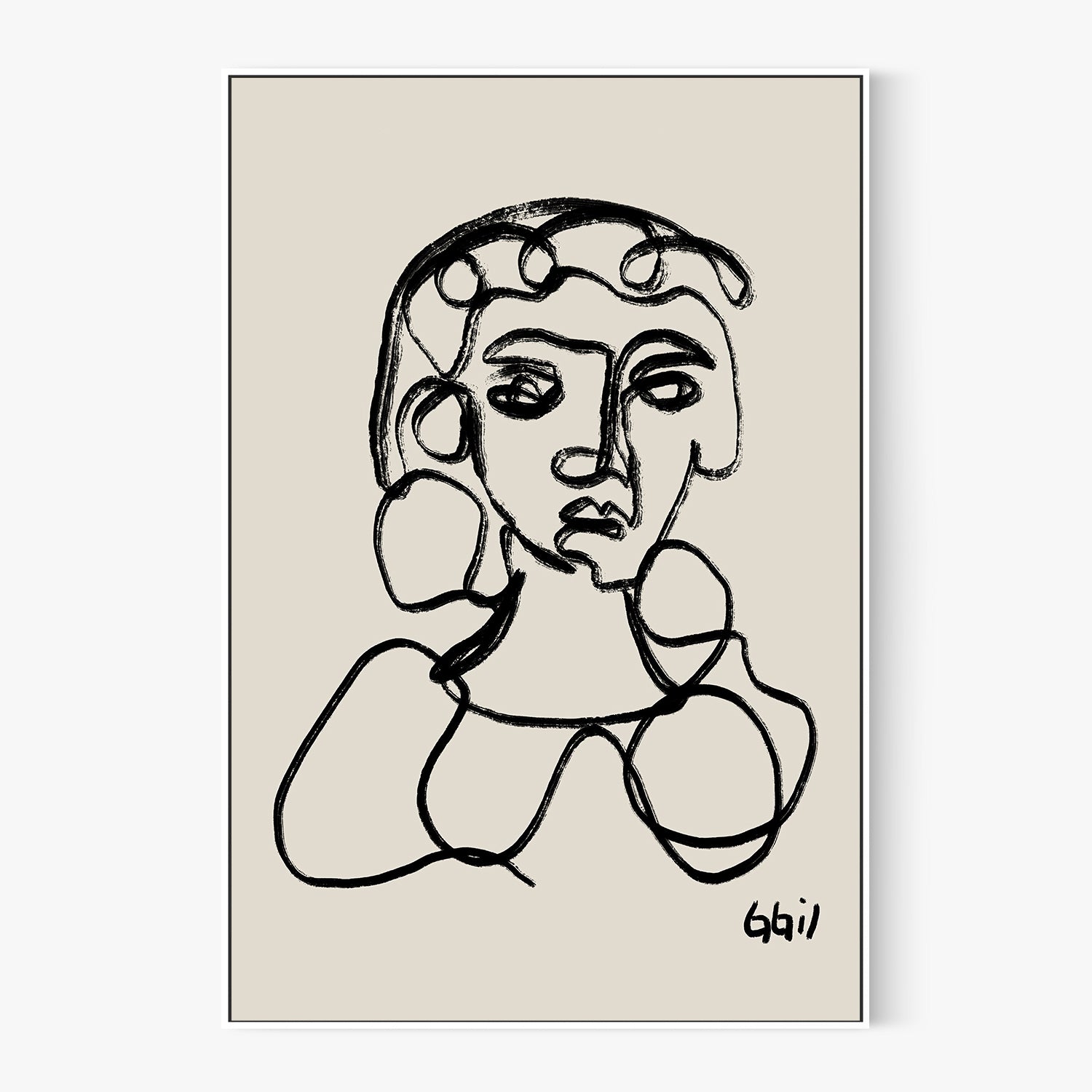 RULOS-by-Giovanna Gil Alves-wall-art-print-canvas-poster-framed-Gioia