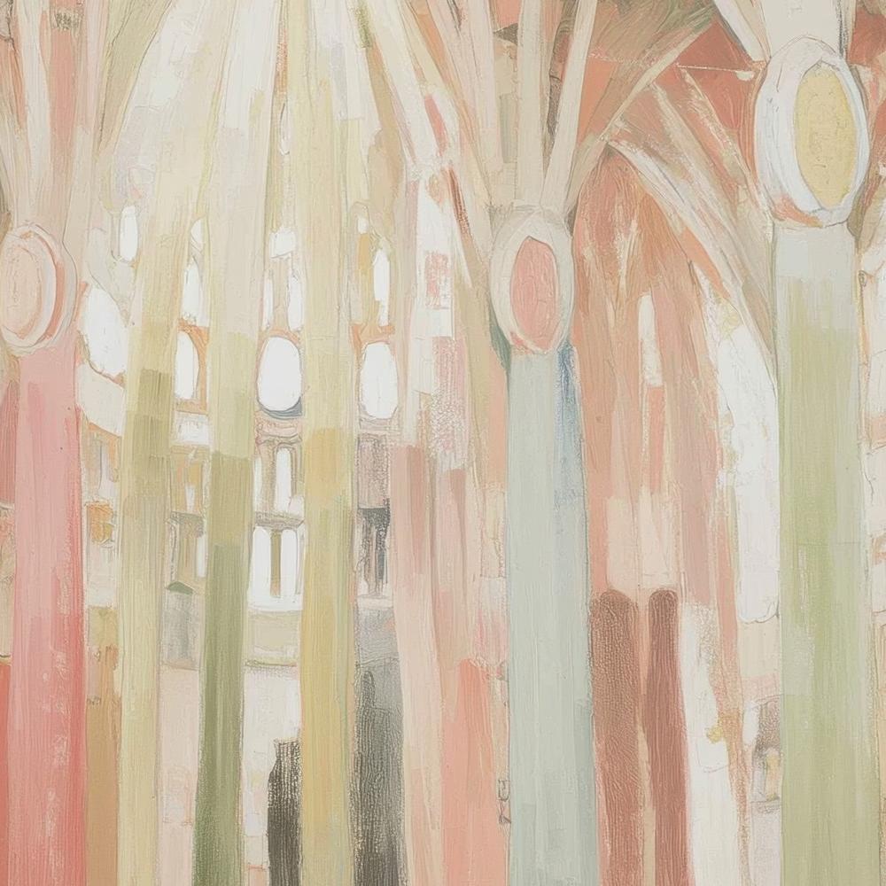 Sagrada Familia Interior-by-Chromatic Storm Studio-wall-art-print-canvas-poster-framed-Gioia
