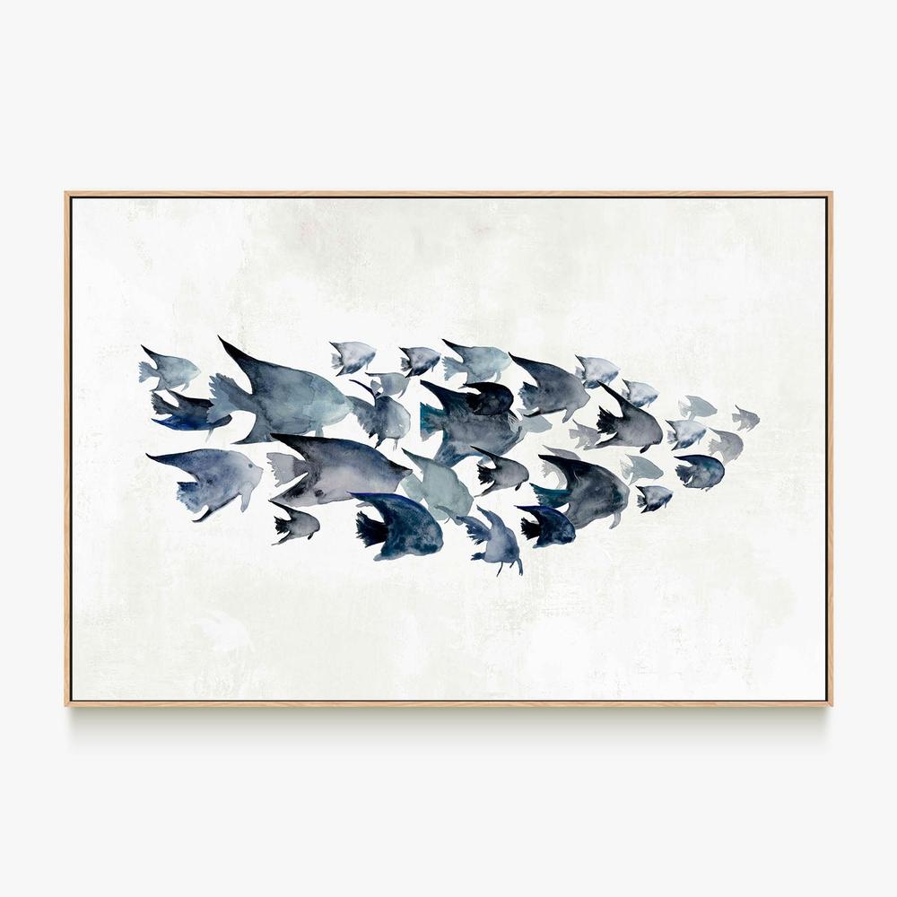 School Time, Style B-by-Jacob Q-wall-art-print-canvas-poster-framed-Gioia