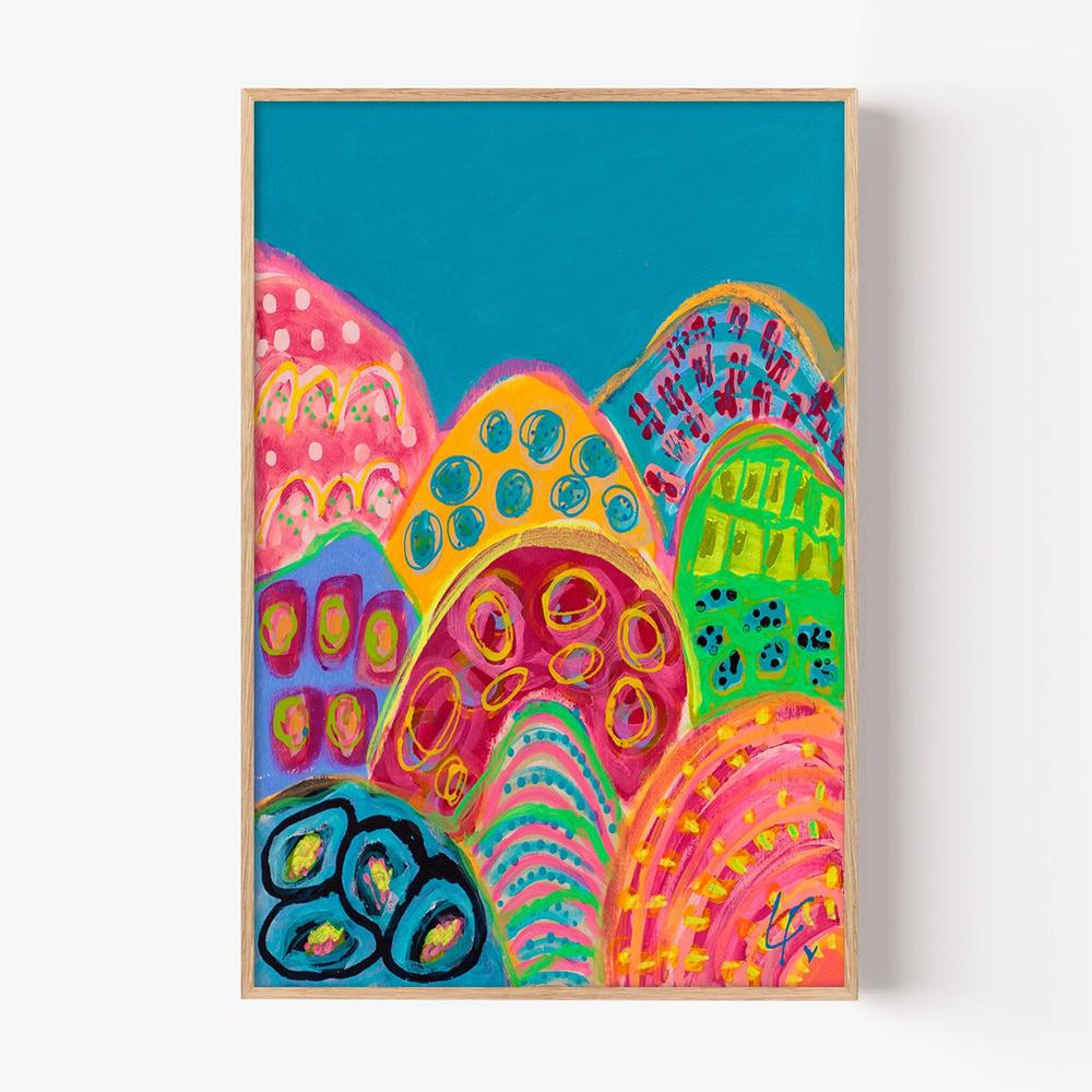 Seaweed Disco-by-Lindy Farley-wall-art-print-canvas-poster-framed-Gioia