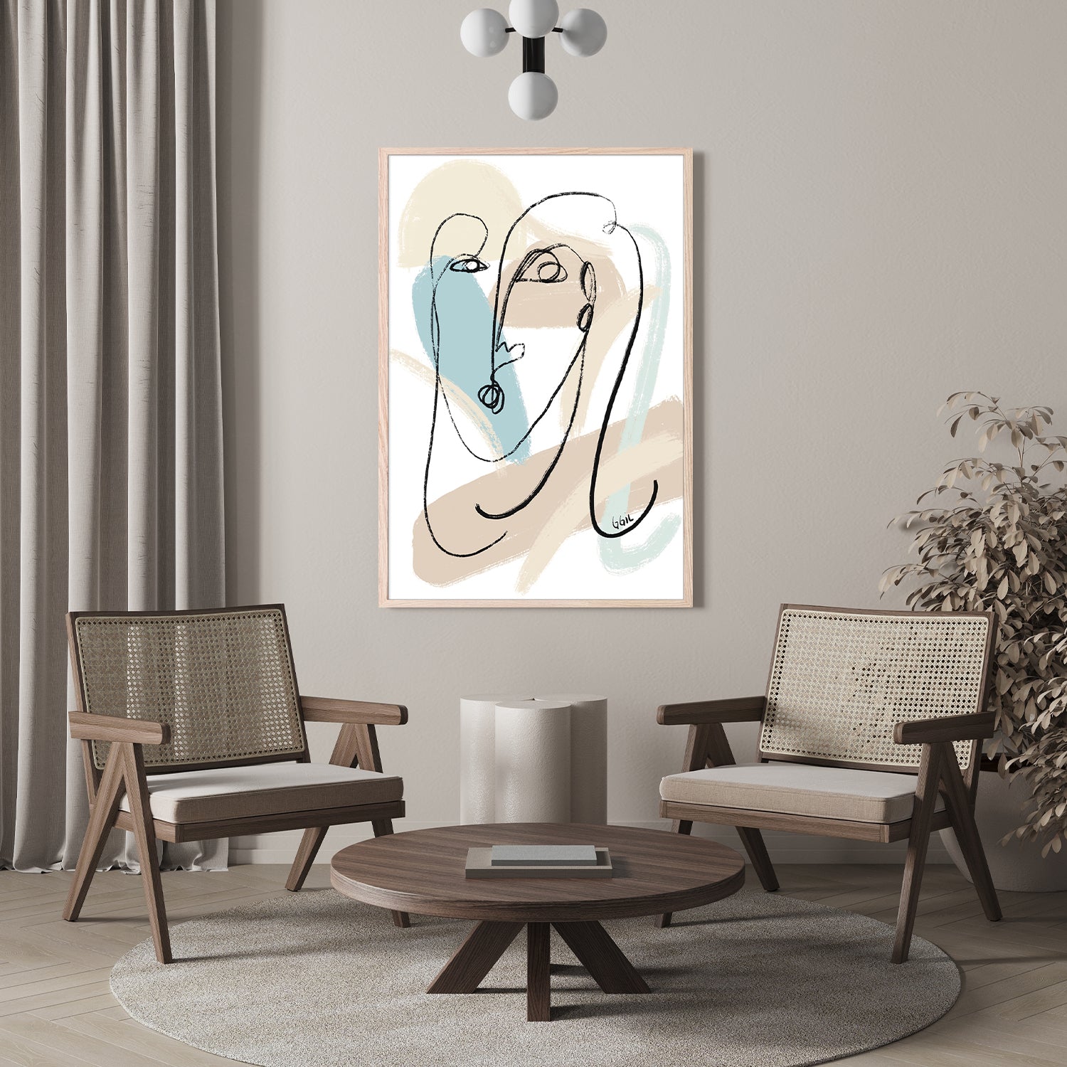 SEÑORA-by-Giovanna Gil Alves-wall-art-print-canvas-poster-framed-Gioia