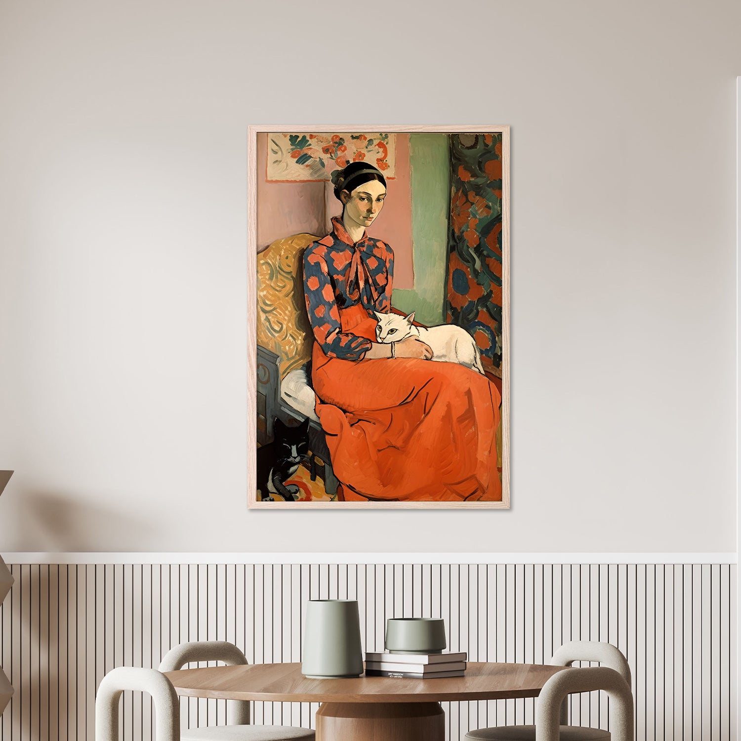 Serene Companions-by-Treechild-wall-art-print-canvas-poster-framed-Gioia