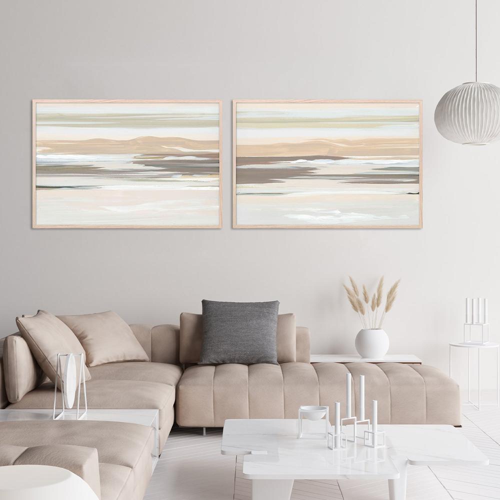 Serene Terrain, Style A & B, Set Of 2-by-Lera-wall-art-print-canvas-poster-framed-Gioia