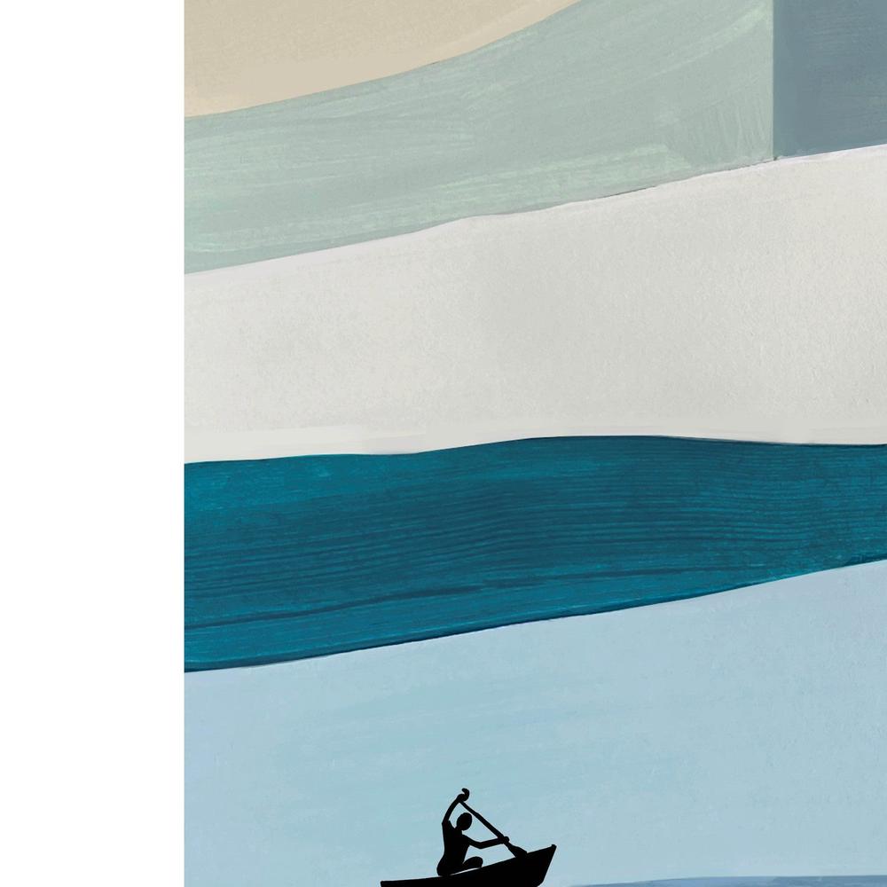Serene Water Paddler-by-Alex Nereuta-wall-art-print-canvas-poster-framed-Gioia