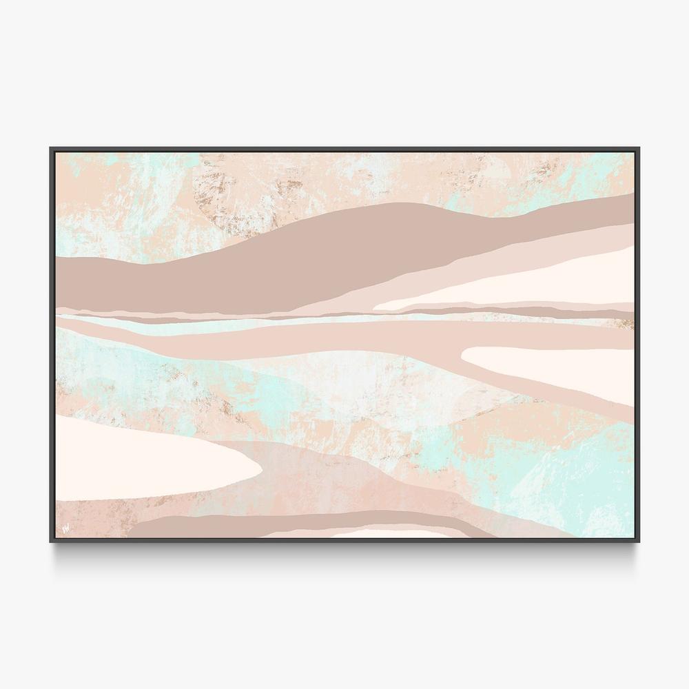 Shoreline-by-Carrie Welsh-wall-art-print-canvas-poster-framed-Gioia