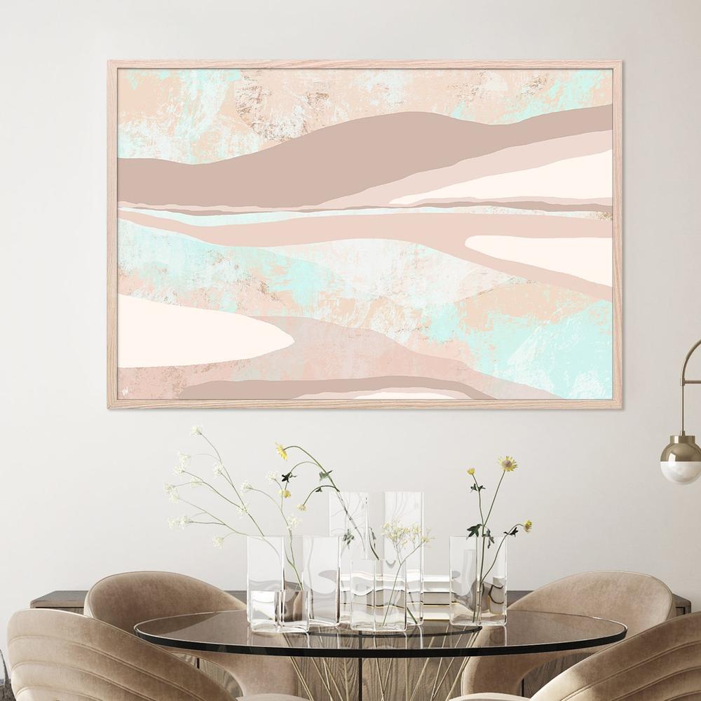 Shoreline-by-Carrie Welsh-wall-art-print-canvas-poster-framed-Gioia