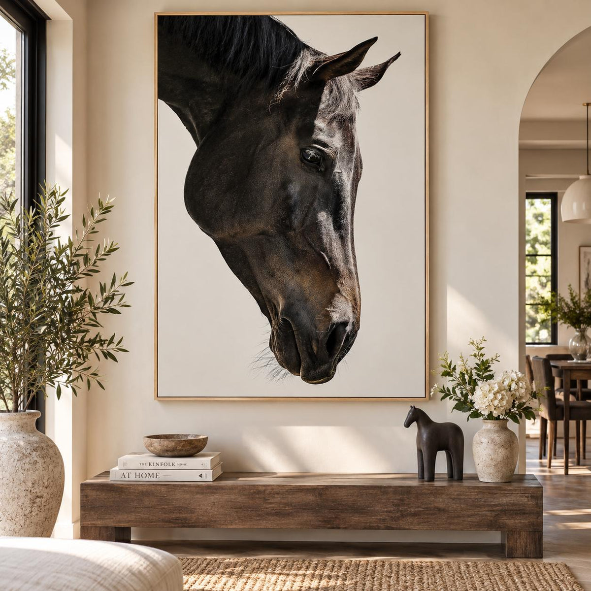 Gentle Equine Gaze