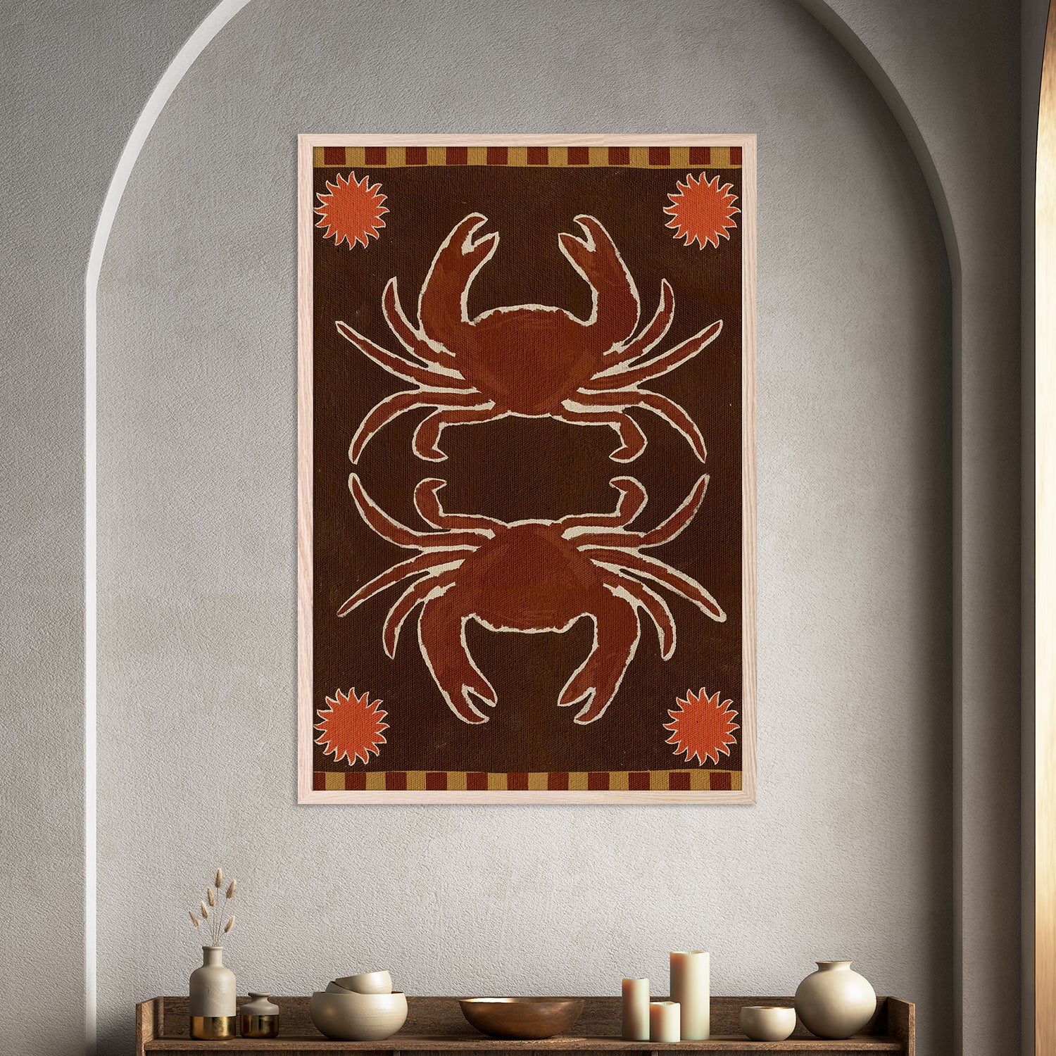Crab Mirror Dance