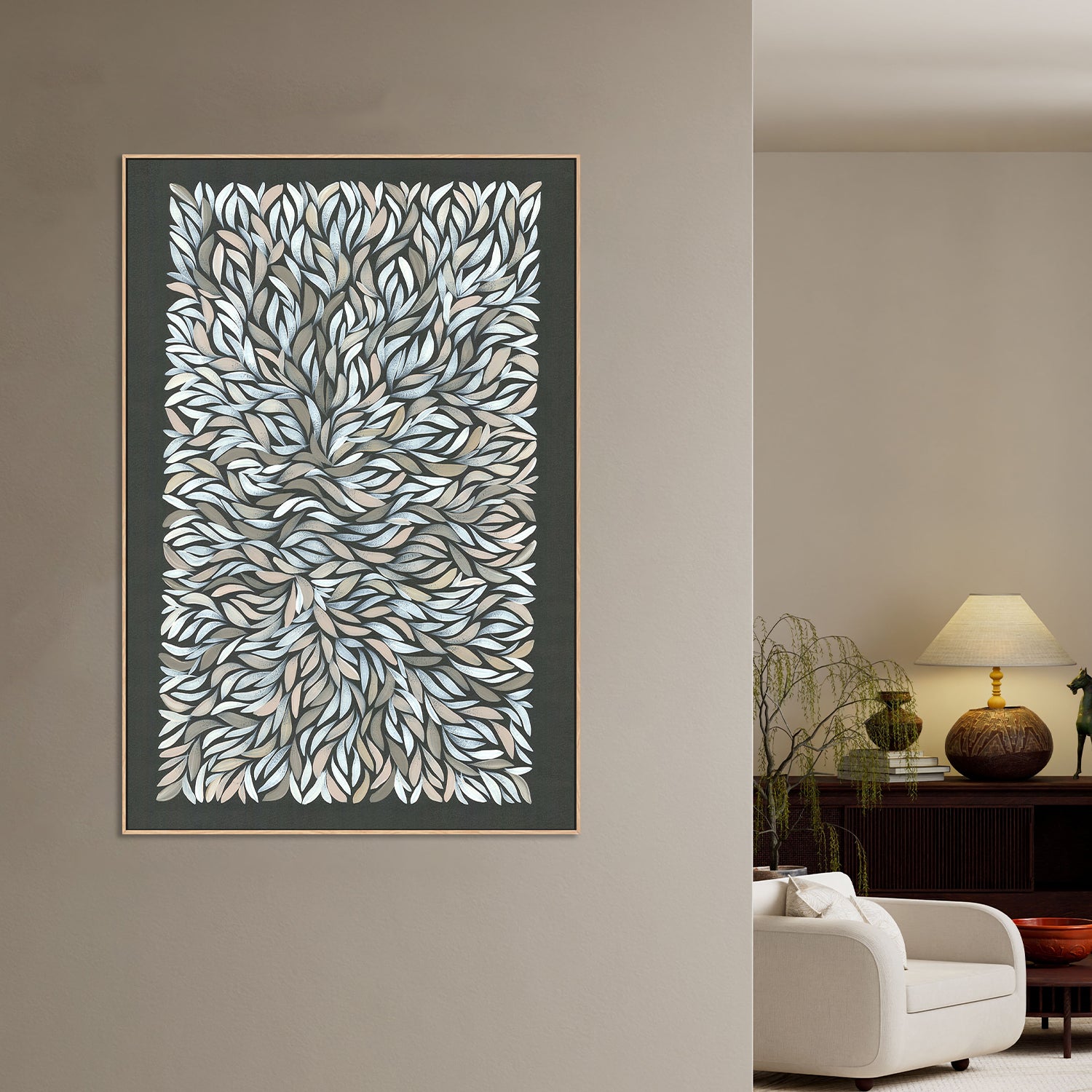 healing leaves-grey white
