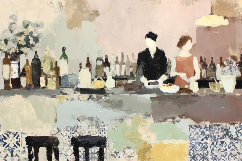 Sicilian Bar Interior-by-Chromatic Storm Studio-wall-art-print-canvas-poster-framed-Gioia