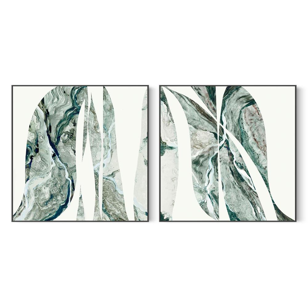Silent Echo, Style A & B, Set Of 2-by-Lera-wall-art-print-canvas-poster-framed-Gioia