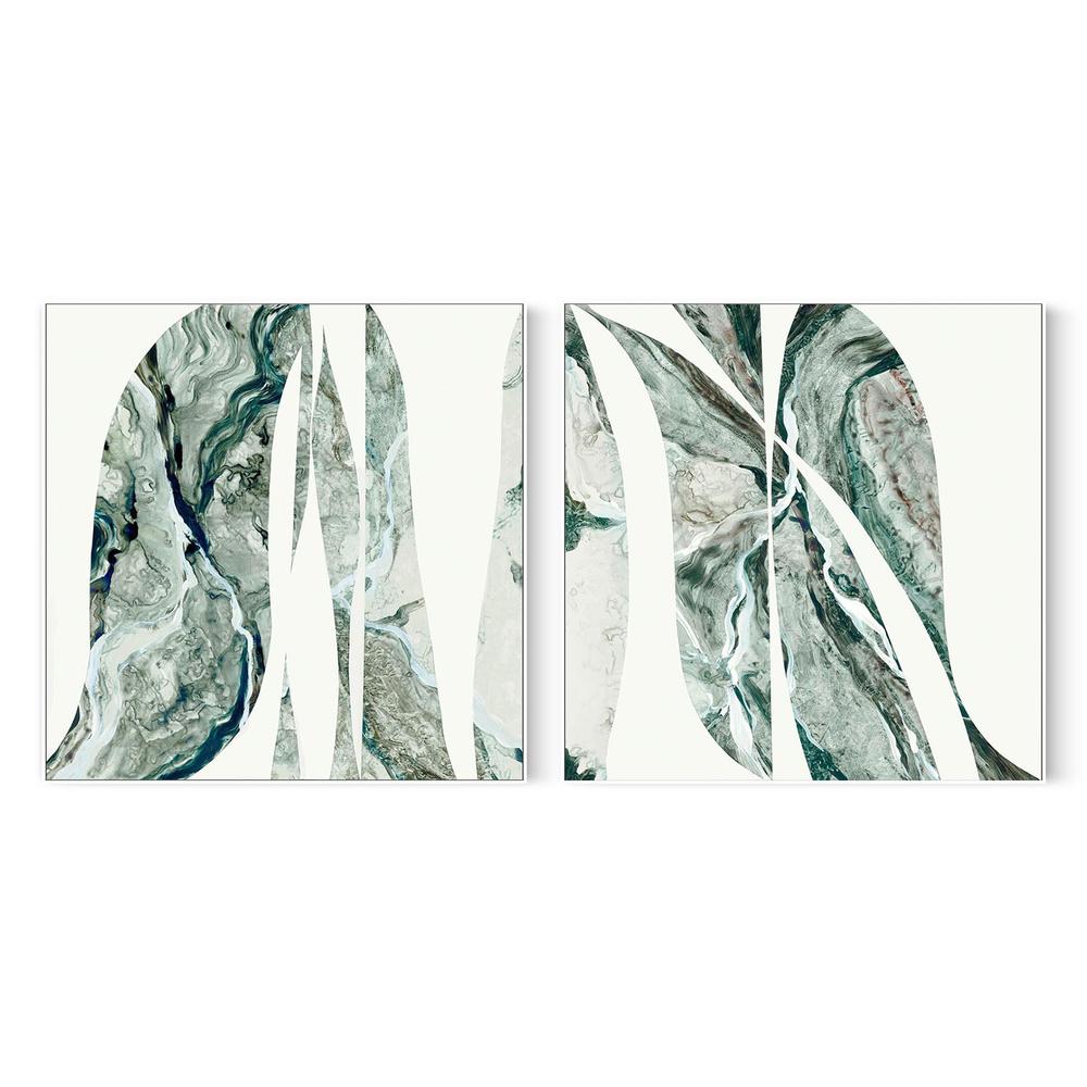 Silent Echo, Style A & B, Set Of 2-by-Lera-wall-art-print-canvas-poster-framed-Gioia