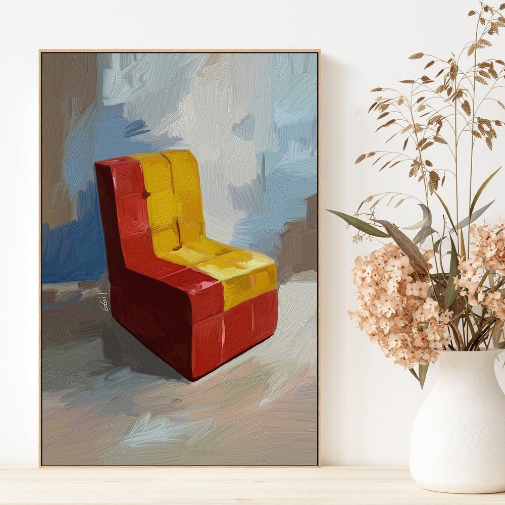 SILLA COLOR-by-Giovanna Gil Alves-wall-art-print-canvas-poster-framed-Gioia