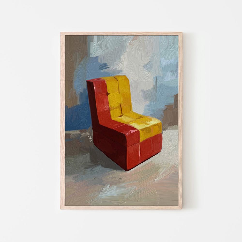 SILLA COLOR-by-Giovanna Gil Alves-wall-art-print-canvas-poster-framed-Gioia