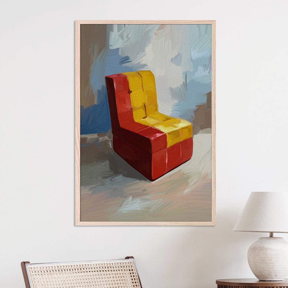 SILLA COLOR-by-Giovanna Gil Alves-wall-art-print-canvas-poster-framed-Gioia
