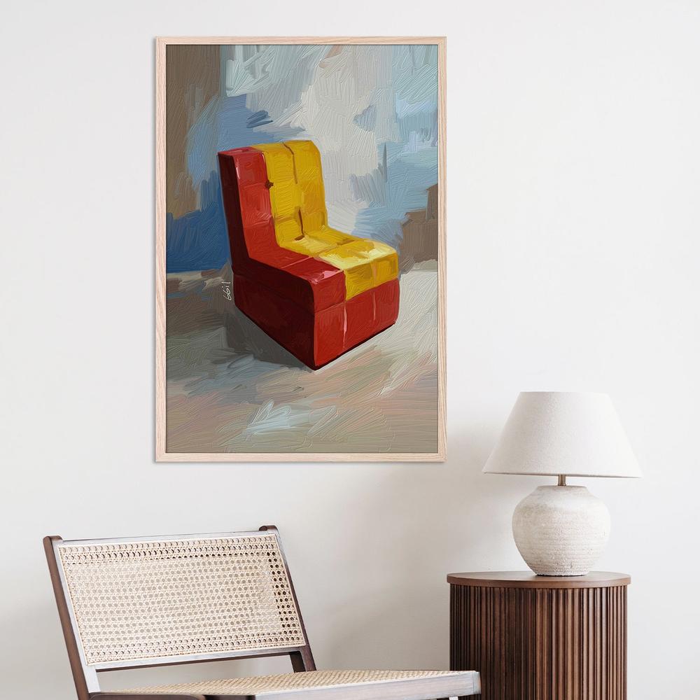 SILLA COLOR-by-Giovanna Gil Alves-wall-art-print-canvas-poster-framed-Gioia