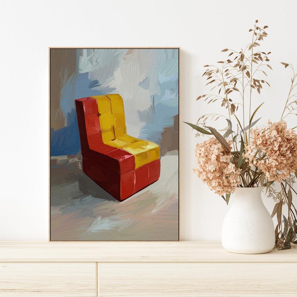 SILLA COLOR-by-Giovanna Gil Alves-wall-art-print-canvas-poster-framed-Gioia