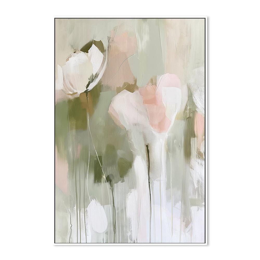Soft Abstract Flowers-by-Sally Ann Moss-wall-art-print-canvas-poster-framed-Gioia