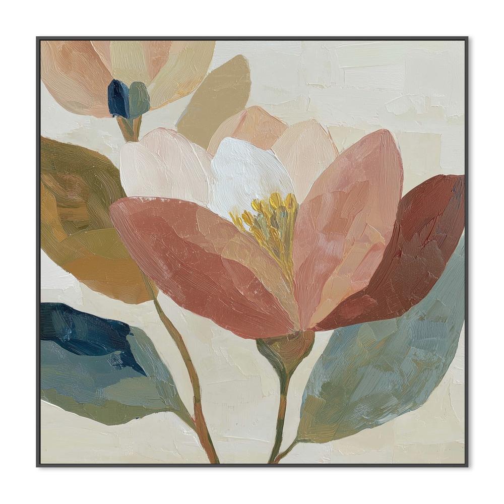 Soft Bloom in Textured Strokes-by-Chromatic Storm Studio-wall-art-print-canvas-poster-framed-Gioia