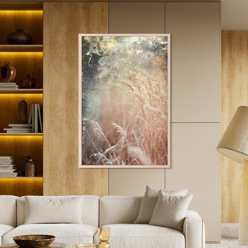 wall-art-print-canvas-poster-framed-Soft Golden Reeds-7