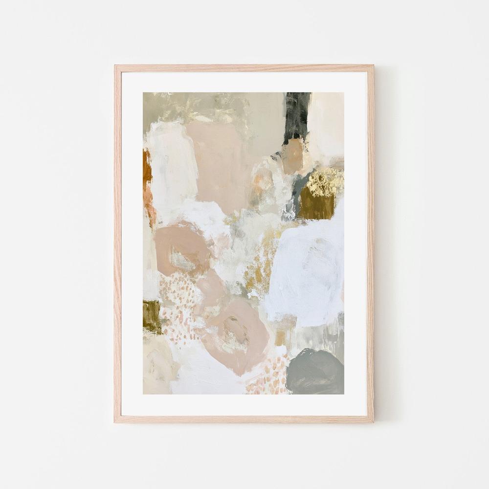 Soft Organic Abstraction-by-Stephanie Jeuffroy-wall-art-print-canvas-poster-framed-Gioia