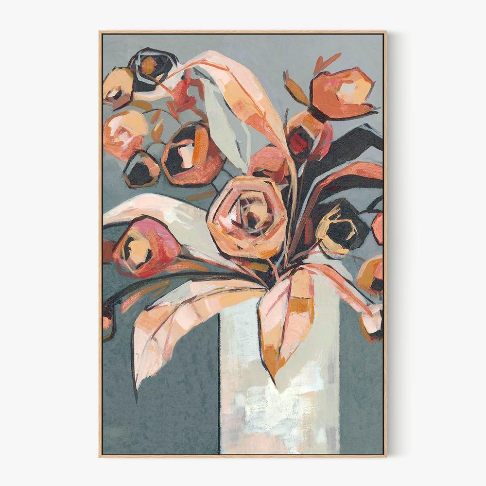 Soft Petal Embrace-by-Jacob Q-wall-art-print-canvas-poster-framed-Gioia