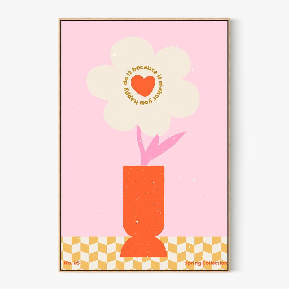 Spring Flower #05-by-NKTN-wall-art-print-canvas-poster-framed-Gioia
