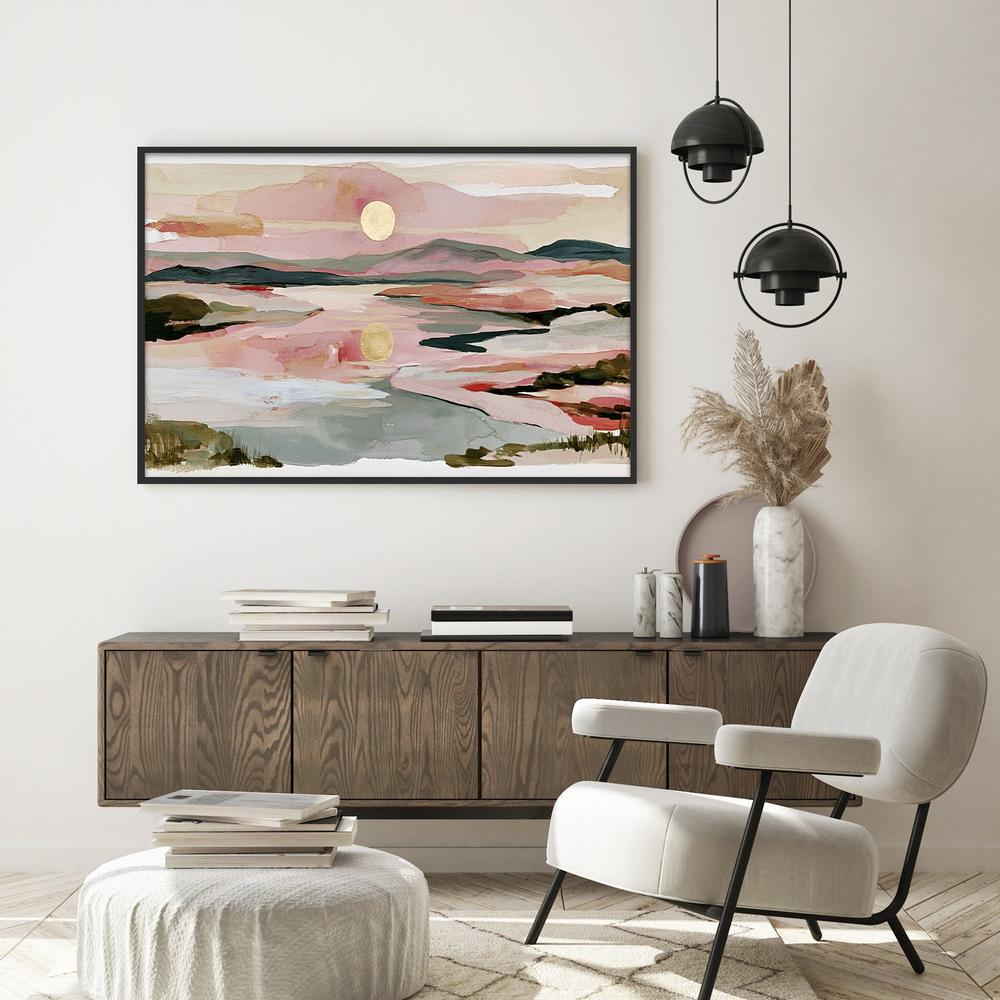 Stillness in Rose-by-Lady Hana-wall-art-print-canvas-poster-framed-Gioia