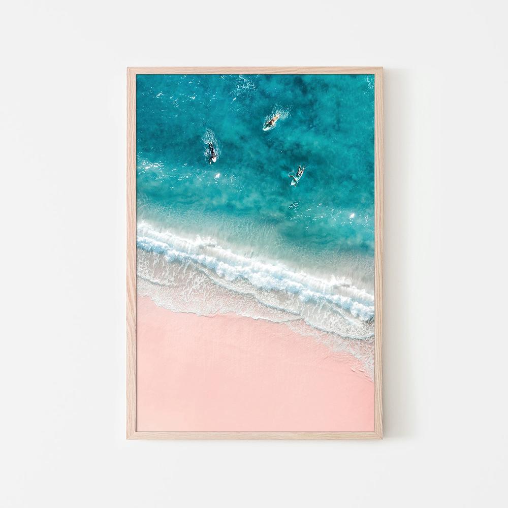 Summer Beach-by-Gal Pittel-wall-art-print-canvas-poster-framed-Gioia